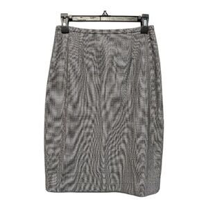 Vintage 80s/90s Mary Kay Textured Gray Pencil Skirt 6P